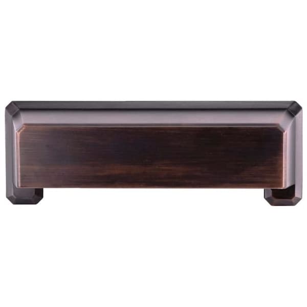 Crown 3" and 3-3/4" Center to Center Charleston Cup Cabinet Pull Oil Rubbed Bronze Finish CHP9039610B - main